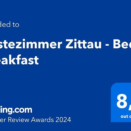 Gaestezimmer Zittau - Bed & Breakfast Extérieur photo